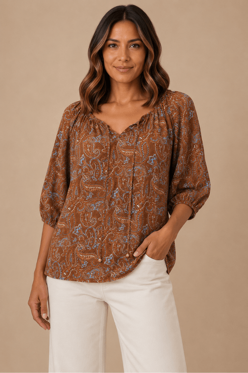BLUSA MARRAKESH AMARRACAO UNICA
